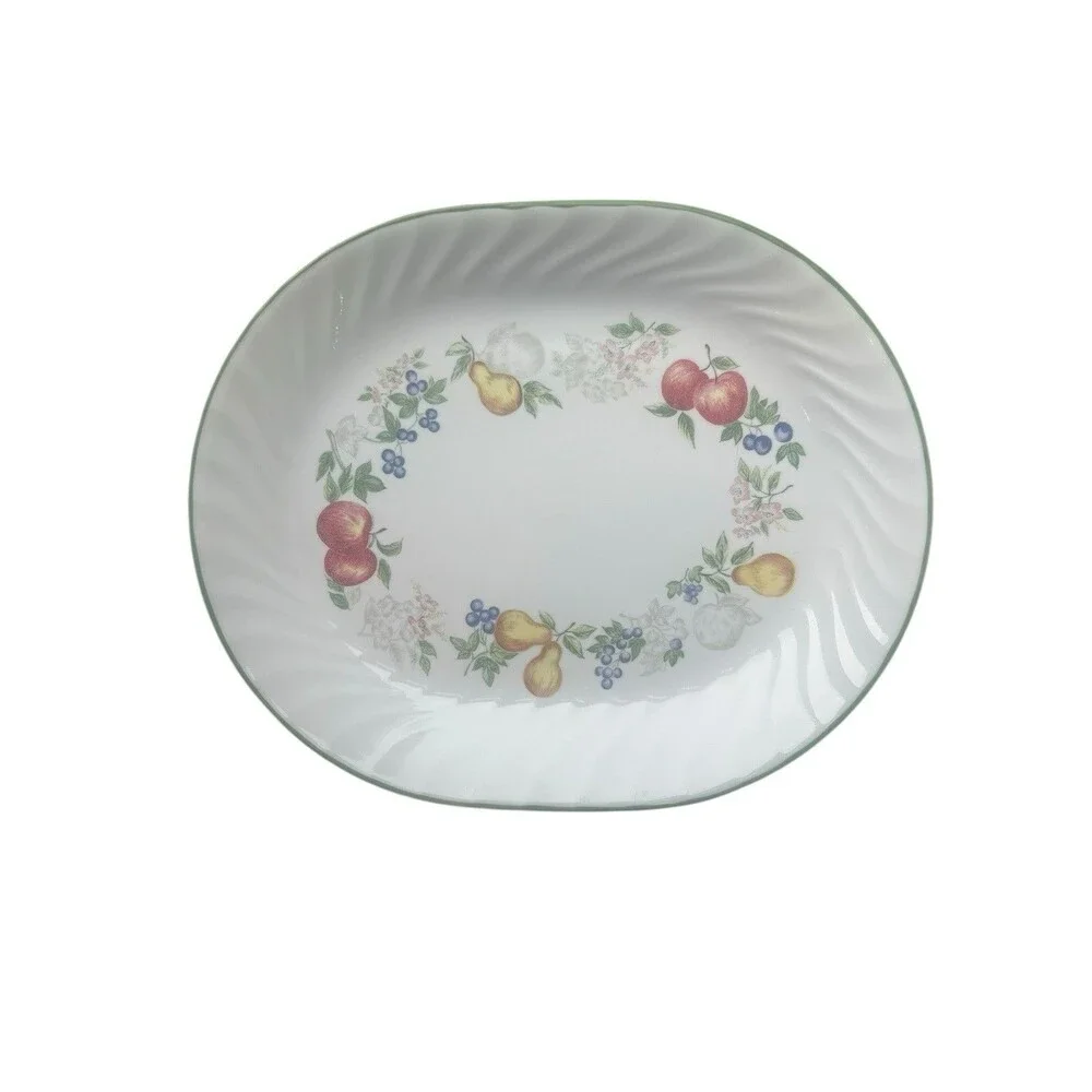 Corelle Swirl Apple Pear Fruit CHUTNEY 12 1/4